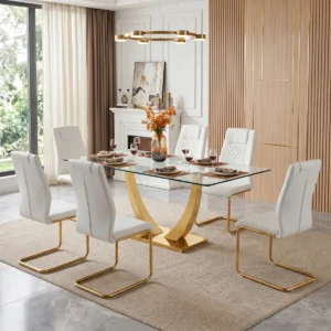 Plouffe Rectangular 63'' L Mid-Century Modern Dining Table